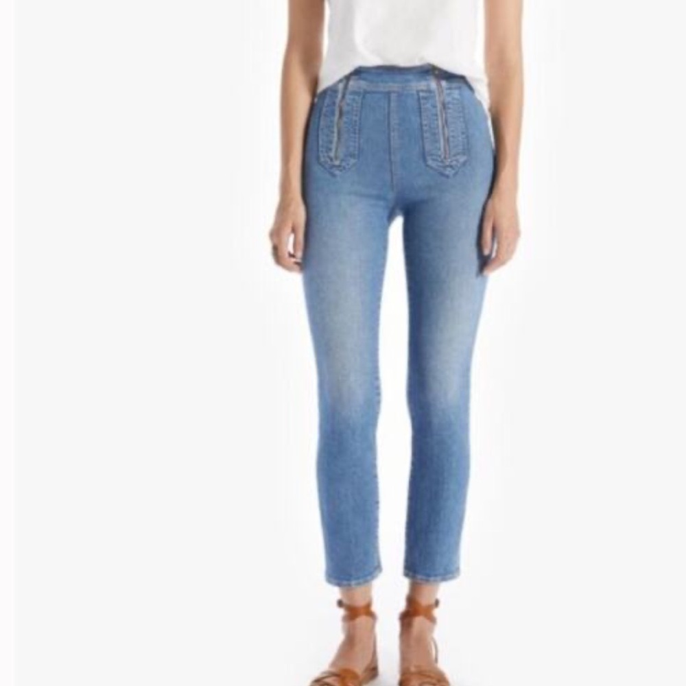 MOTHER Blue Skinny Jeans - Picture 9 of 9